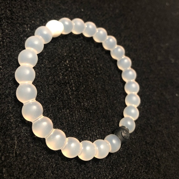 Live Lokai Original Clear/White Bracelet - Picture 2 of 4